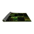 thumbnail image 2 of Ahgly Company Indoor Rectangle Patchwork Green Transitional Area Rugs, 3' x 5', 2 of 4