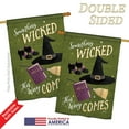thumbnail image 3 of Breeze Decor BD-HO-H-112082-IP-BO-DS02-US 28 x 40 in. Seasonal Halloween Impressions Decorative Vertical House Flag - Something Wicked Fall, 3 of 4