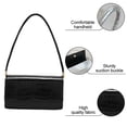 thumbnail image 3 of Nueva moda de primavera, bolso de un solo hombro para las axilas, pequeño bolso de moda, bolso de PU para las axilas, negro, 3 of 5