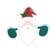 thumbnail image 1 of Decoración navideña para el hogar, adorno navideño con temática navideña de Papá Noel, muñeco de nieve, adorno para valla de jardín, regalo de decoración colgante para vacaciones, 1 of 5