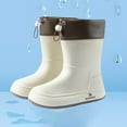 thumbnail image 2 of White Women'S Durable Waterproof Boots With Slip-Resistant Sole, Ideal For Active Use, 2 of 9