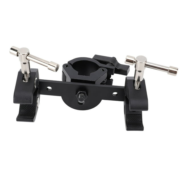 Support de Pince pour Échelle de Véhicule Récréatif, Sécurisé pour Kit de Montage Mini Véhicule Récréatif Portable Antidérapant Horizontal Vertical en Alliage d'Aluminium pour Toit Rack Bateau pour Mini Plat Satellite