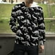 thumbnail image 4 of Sudadera con capucha y cremallera con diseño de dinosaurio y grafiti punk para hombre y mujer, sudadera con capucha y cremallera con estampado 3D, ropa de calle de moda, abrigos, 4 of 5