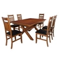 thumbnail image 1 of Comedor Kessa Muebles Cruze 6 sillas Café, 1 of 19