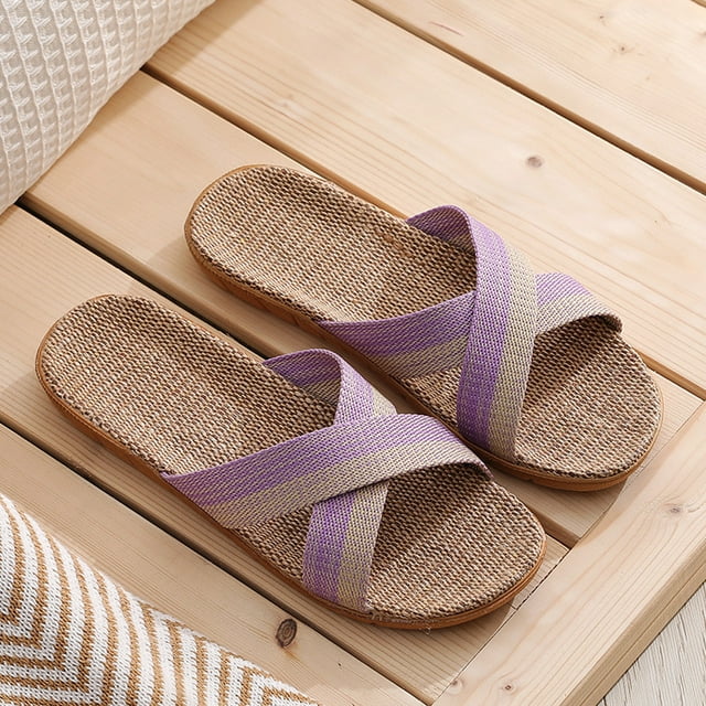 SMihono Sandales de Plage Sandales Femmes Été Décontracté Mode Décontractée Glisser sur Mules Pantoufles d'Intérieur Maison Chaussures de Plage Pantoufles en Liquidation