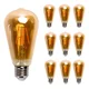 thumbnail image 1 of Lampara Foco Vintage Led Ahorrador St64 E27 6w 10pcs Ámbar, 1 of 6