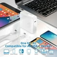 thumbnail image 4 of AAOMASSR MacBook Pro Charger - 118W USB C Power Adapter, Compatible with MacBook Pro 16 15 14 13 Inch MacBook Air 13 Inch iPad Pro and All USB C Devices, 7.2 USB C to C Cable feet, 4 of 5