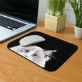 thumbnail image 5 of WIRESTER 8.66x7.08 in Rectangle Mouse Pad with Non-Slip Rubber Base for Computers, Laptop, Office & Home - Animal Lilac Ragdoll Cat, 5 of 5
