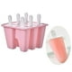 thumbnail image 5 of Molde De Silicona Para Hacer Paletas De Hielo Sunnimix 6 Celdas Rosa, 5 of 8