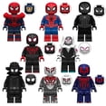 thumbnail image 4 of 18 Figuras de Bloques de Héroes Simbióticos - Coleccionables Articulados en Rojo y Negro con Posturas Dinámicas, Regalo para Niños Mayores de 18 Años y Coleccionistas, 4 of 5