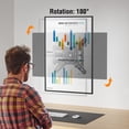 thumbnail image 2 of ELIVED Soporte de pared para monitor de TV de movimiento completo con certificación UL para la mayoría de televisores y monitores de pantalla plana LCD LED de 14 a 42 pulgadas, rotación de extensión g, 2 of 5