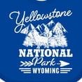 thumbnail image 4 of Inktastic Wyoming Yellowstone National Park Boys or Girls Baby Bib, 4 of 4