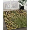thumbnail image 2 of Ahgly Company Indoor Square Patterned Cookie Brown Area Rugs, 3' Square, 2 of 6