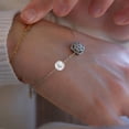thumbnail image 4 of 100Pcs Flower Bead Caps for Jewelry Making Diy Projects Silver Brass Elegant Design, 4 of 9