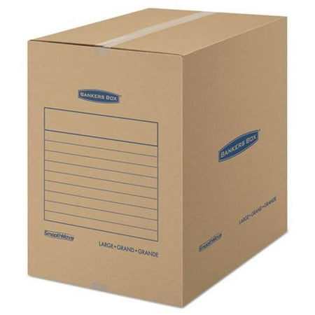 Smoothmove Basic Moving Boxes, Kraft - 18 L x 18 W x 24 H
