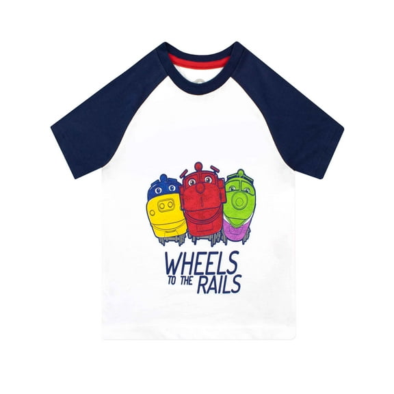 Chuggington Boys Wheels To The Rails White Sizes 2T-7
