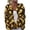Yellow, variant on Halloween Cardigan Sweaters for Women Knit Pumpkin Ghost Moon Print Open Front Casual Cardigan Halloween Printed Party Holiday Outfits Yellow L