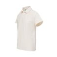 thumbnail image 2 of MV Sport 25143 Mood & Vibe Laguna Terry Polo-Vintage White - VWH-S, 2 of 4