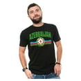 thumbnail image 2 of Azerbaijan Logo Shirt Azerbaijan Patriotic Country Logo Shirt Azerbaijan Gifts Azerbaijan Gift Ideas (4X-Large Navy Blue), 2 of 6