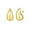 25MM Gold, variant on CFIOZYOS Chunky Gold Hoop Earrings for Women, Dupes Earrings Lightweight Waterdrop Hollow Open Hoops, Hypoallergenic Gold Plated Earrings Fashion Jewelry