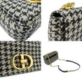thumbnail image 4 of Pre-Owned Christian Dior Shoulder Bag Caro Beads Beige Black Gold Women's n1030 (Good), 4 of 5