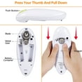 thumbnail image 5 of kitchenmuh Can openers, electric Almost Can with Smooth Edge, Electric Can Openers for Kitchen Food-Safe Magnetic Catches Cover, Electric Can Opener for Seniors, Arthritis and Chef, 5 of 5