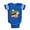 Royal Blue, variant on CafePress - Nerf Beyond Limits - Cute Infant Baby Football Bodysuit