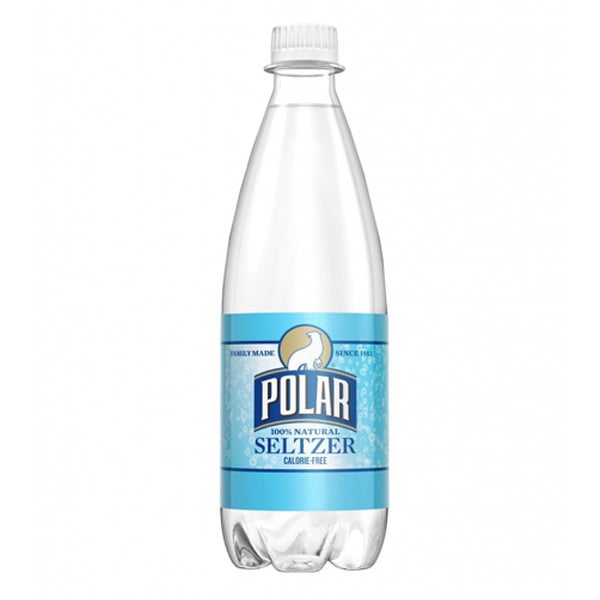 Polar Original Seltzer 20 oz Plastic Bottles Pack of 24