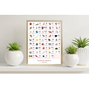 Hungarian Alphabet Poster