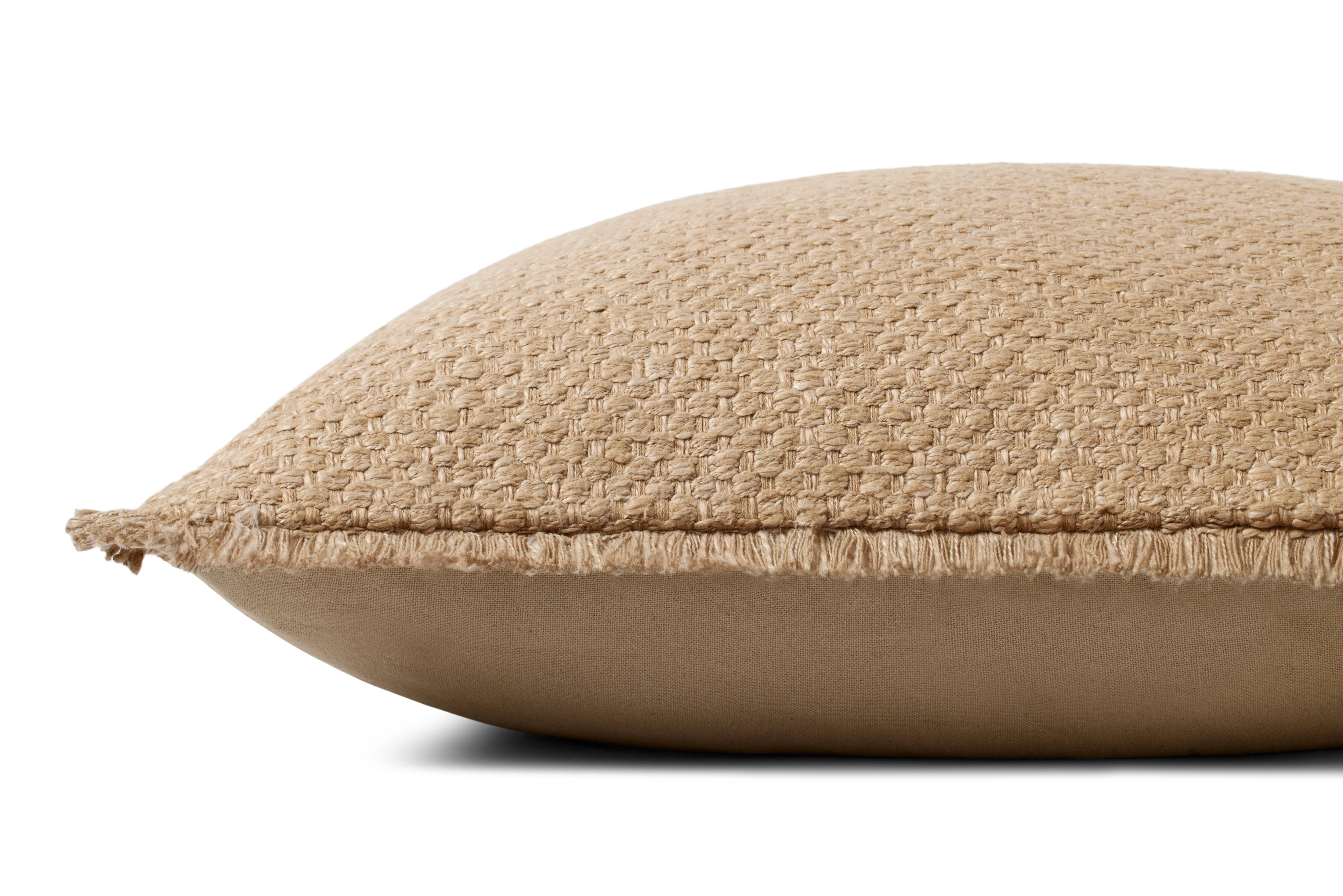 Loloi PLL0121 Natural 22'' x 22'' Decorative Pillow