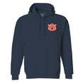 thumbnail image 2 of Youth  Navy Auburn Tigers Classic Holiday Sweater Hoodie, 2 of 3