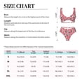 thumbnail image 4 of Kdxio French Bulldog Face Print Women's 2 Piece High Waisted Wrap Spaghetti Strap Summer Swimsuit Bikini Set-Small, 4 of 7