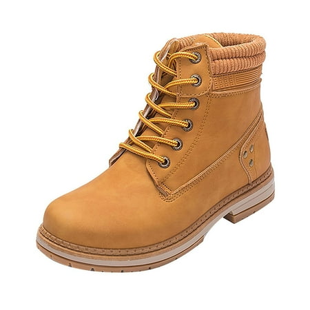 

autumn winter shoes Women s Winter Boots Winter Shoes Women s Short Shaft Boots Women Warm Ankle Boots Shoes Leather Snow Boots