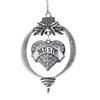 Music Pave Heart Holiday Ornament