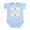 Sky Blue, variant on CafePress - Demand/Production Functions Infant Bodysuit - Baby Light Bodysuit, Size Newborn - 24 Months