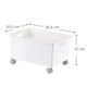 thumbnail image 2 of Storage Bin with Wheels Simple Style Smooth Box for Kitchen Pantry Cupboard, 2 of 4