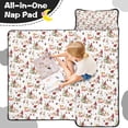 thumbnail image 4 of White Christmas Gnome Pattern Toddler Nap Mats for Kids Preschool,50"x20" Sleeping Mat Bag or Kids,Toddler Sleeping Bag,Toddler Nap Mat or Daycare, 4 of 6