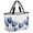 Blue, variant on Blue Tulip Flower Beach Bag for Women, Large Breathable Mesh Beach Tote Bag, Vintage Spring Plant Floral Botanical Sandproof Lightweight Travel Bags for Vacation Picnic Swimming Pool 15.7"x15.7"x9.1"