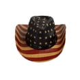 thumbnail image 2 of Top Headwear Outback Tea Stained Vintage Western USA American Cowboy Hat, 2 of 3
