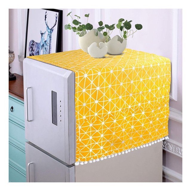 Refrigerator dust cover, washing machine protection, refrigerator dust cover with storage bag, dust cover
