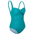 thumbnail image 5 of Hilor Women's One Piece Swimsuits Front Twist Bathing Suits Tummy Control Swimwear Retro Inspired Monokini, 5 of 7