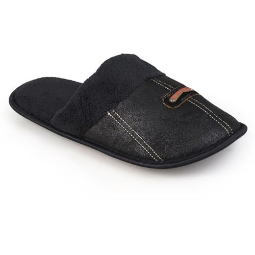 Daxx - Mens Backless Fleece-lined Slippers - Walmart.com - Walmart.com