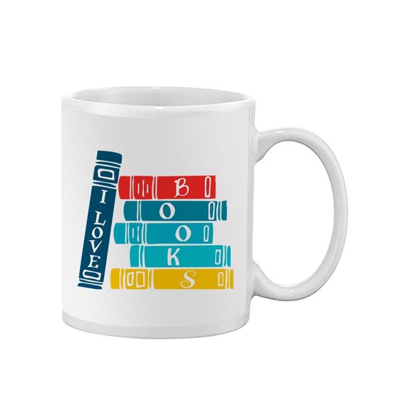 I Love Books ! Mug Unisex's -Image by Shutterstock