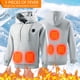 thumbnail image 1 of WILLBEST Sudadera con Capucha Calefactable para Hombre con Tecnología De 5 Luces Led, Cómoda Sudadera Forrada para Uso En Interiores y Exteriores En Invierno Mediana​​, 1 of 8