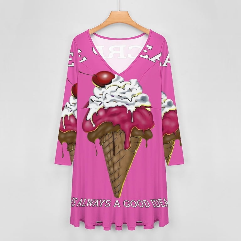 ice cream cone dress women's Ice Cream Cone Costume