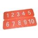 thumbnail image 4 of 10 conos planos antideslizantes para marcar zonas de descanso, multiusos, para campos deportivos y pistas. naranja, 4 of 9