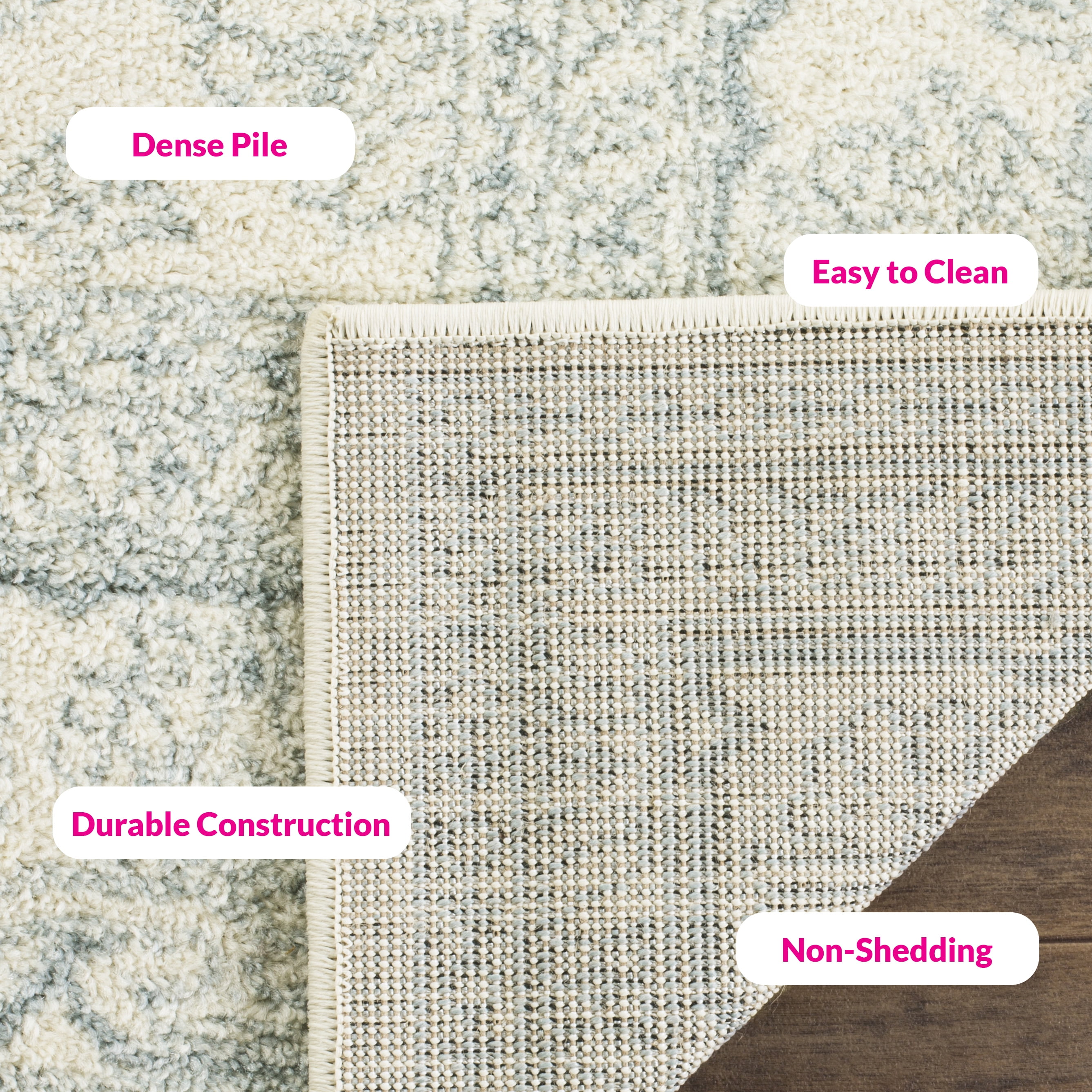 Safavieh Adirondack Xavier Oriental Runner Rug, Ivory/Slate, 2'6" x 10'