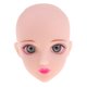 thumbnail image 2 of Cabeza de muñeca articulada gris, 2 of 9