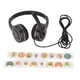 thumbnail image 1 of Auriculares para niños con aislamiento de ruido estéreo, auriculares plegables con cable de 3,5mm para niños con micrófono para avión de viaje, 1 of 8