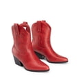 thumbnail image 3 of Botas DREAM PAIRS DWUMAB2504 Bordadas Rojas Tobilleras 17 cm, 3 of 8